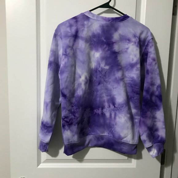 Pink Floyd Band Sweatshirt Purple Refuge Tie Dye Commemorative XS NWT - Picture 2 of 5